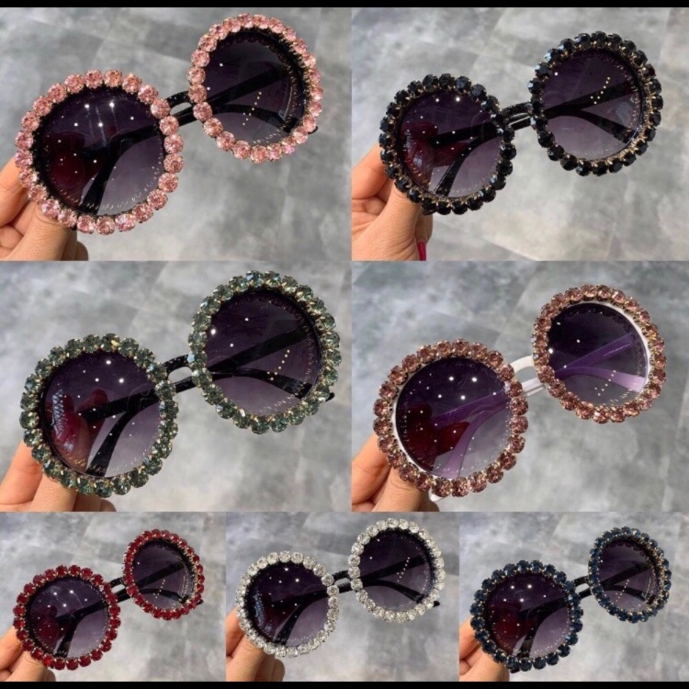 Diva Rhinestone Sunglasses